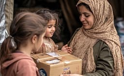 Impact story 1 showing real-world donation impact