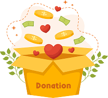 Donation impact illustration