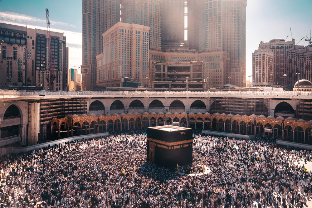 the kaaba, in all its glory