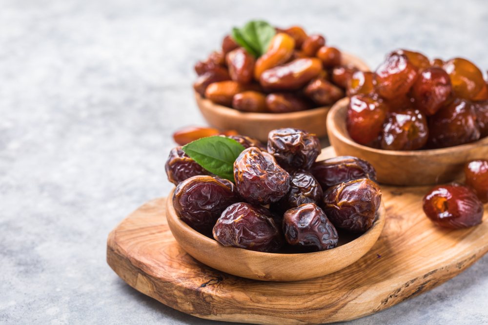 understanding ramdan nutrition. a bowl of dates